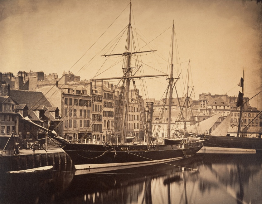 Gustave Le Gray (French, 1820-1884) 'The Imperial Yacht, La Reine Hortense, Le Havre' 1856-1857