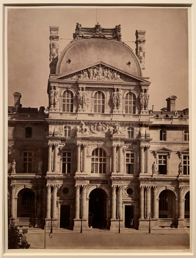 Gustave Le Gray (French, 1820-1884) 'Pavilion Richelieu, Louvre, Paris' 1857-1859 (installation view)