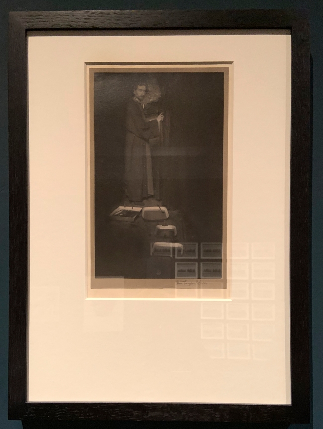 Alvin Langdon Coburn (American 1882-1966) 'Frederick Holland Day' 1900 (installation view)