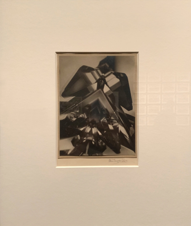 Alvin Langdon Coburn (American 1882-1966) 'Vortograph' 1917 (installation view)