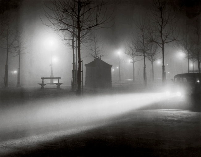Brassaï (French, 1899-1984) 'Avenue de l'Observatoire in the Fog' c. 1937