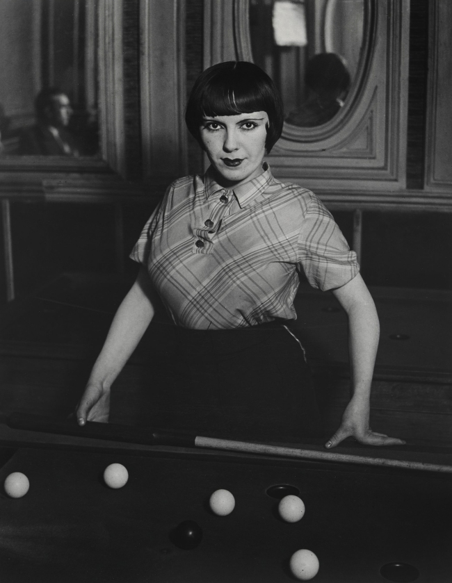 Brassaï (French, 1899-1984) 'Billiard Player, boulevard Rochechouart' 1932-1933