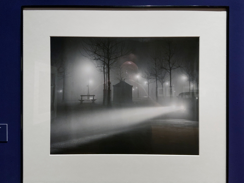 Brassaï (French, 1899-1984) 'Avenue de l'Observatoire in the Fog' c. 1937 (installation view)