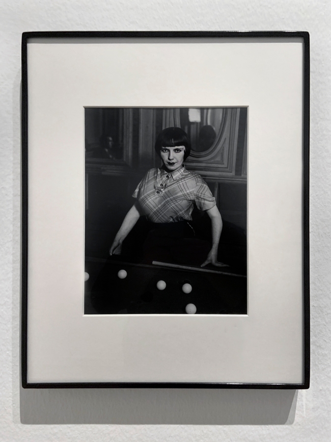 Brassaï (French, 1899-1984) 'Billiard Player, boulevard Rochechouart' 1932-33 (installation view)