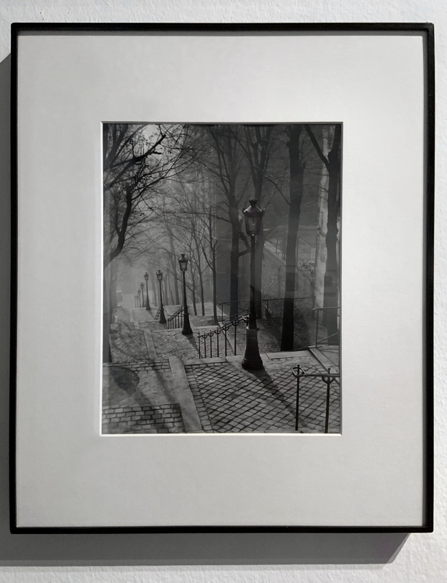 Brassaï (French, 1899-1984) 'Staircase, Montmartre' 1937 (installation view)