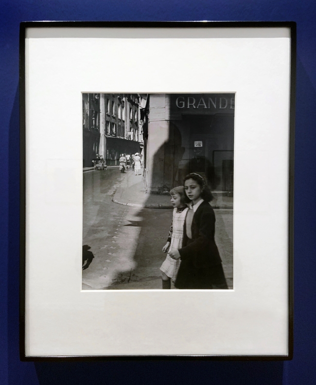 Brassaï (French, 1899-1984) 'Near the rue Mouffetard' c. 1945 (installation view)