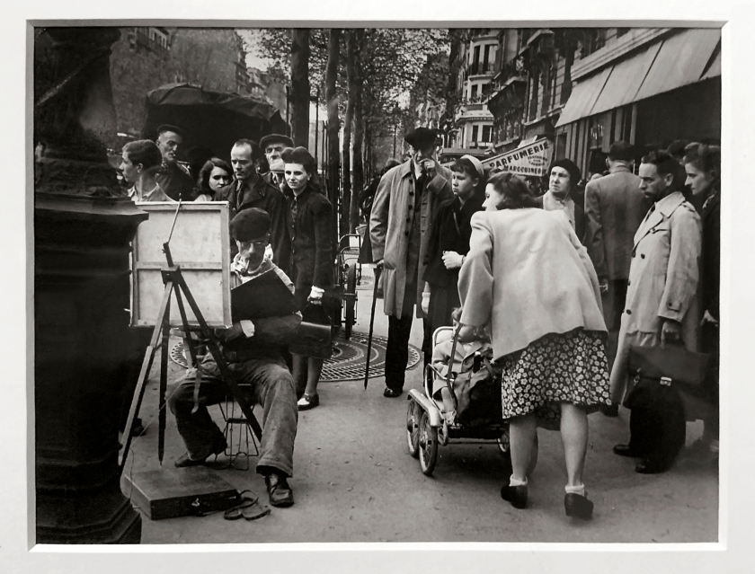 Brassaï (French, 1899-1984) 'Sunday Painter, avenue du Général Leclerc' 1946 (installation view)
