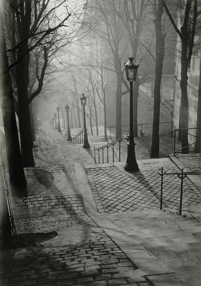 Brassaï (French, 1899-1984) 'Les Escaliers de Montmartre, Paris' 1936