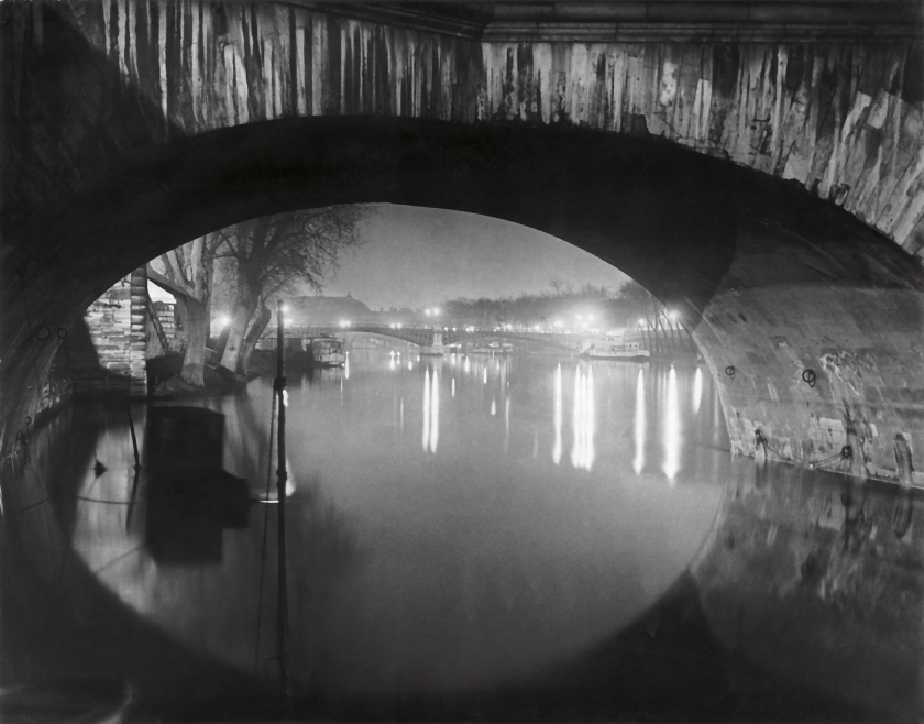 Brassaï (French, 1899-1984) 'View through the pont Royal toward the pont Solférino' c. 1933