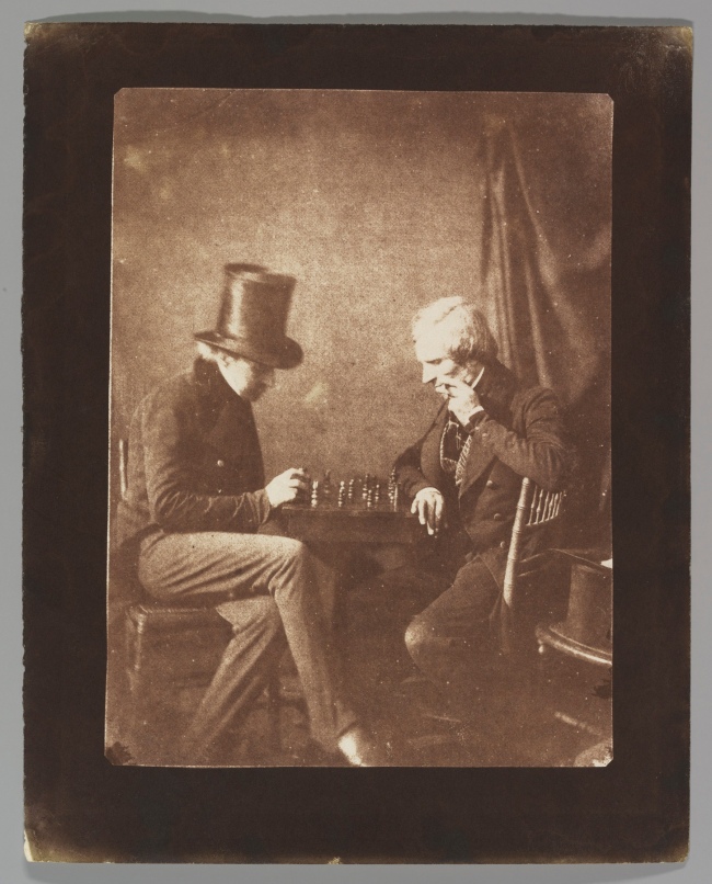 Antoine-François-Jean Claudet. ‘The Chess Players’ c. 1845