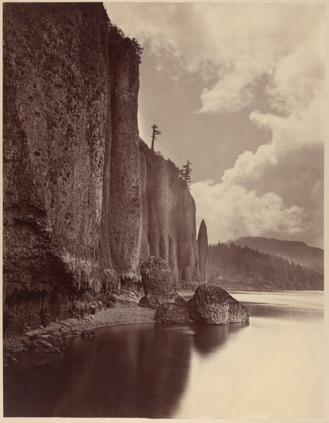 Carleton E. Watkins (American, 1829-1916) 'Cape Horn, Columbia River, Oregon' 1867
