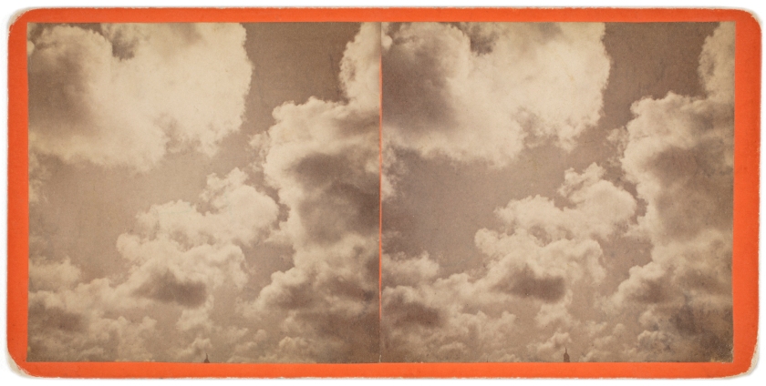 Eadweard J. Muybridge (English, 1830-1904) 'Clouds' 1868-1872