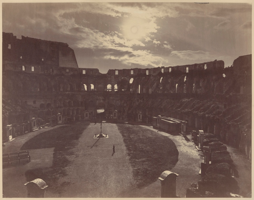 Gioacchino Altobelli (Italian, 1825-1878) 'The Colosseum' c. 1865