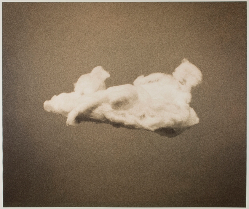 Vik Muniz (Brazilian, b. 1961) 'Reclining Girl and Dog Cloud' 1993