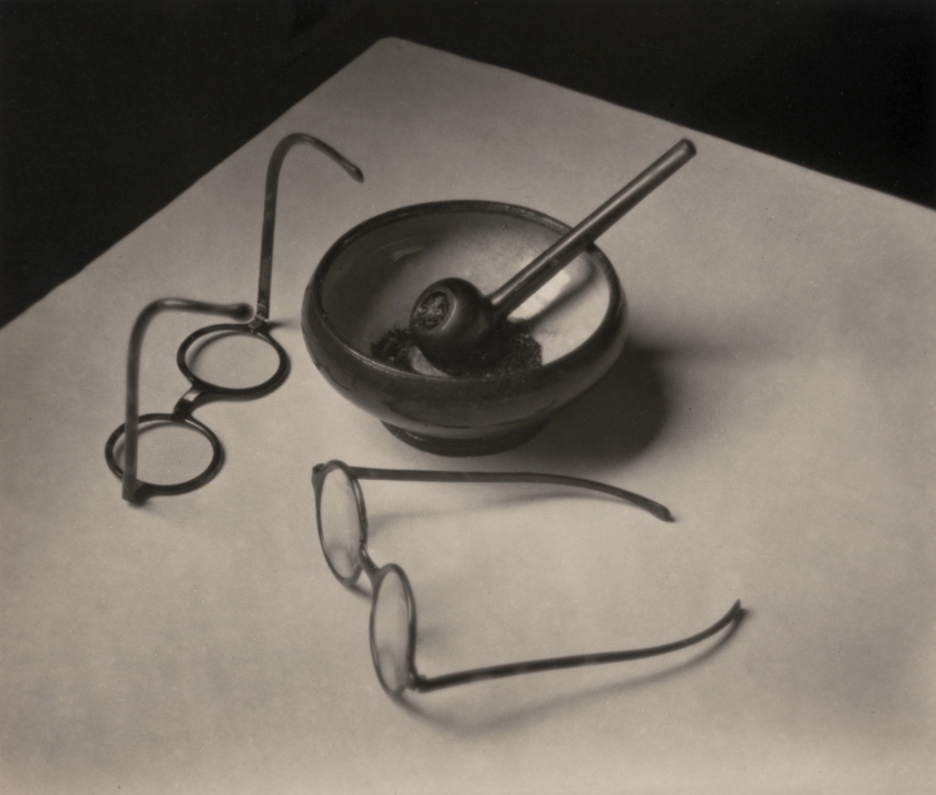André Kertész (Hungarian, 1894-1985) 'Les Lunettes et la Pipe de Mondrian, Paris' 'Glasses and Pipe of Mondrian, Paris' 1926