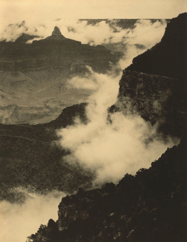 Alvin Langdon Coburn (British, b. United States, 1882-1966) 'Clouds in the Canyon' 1911