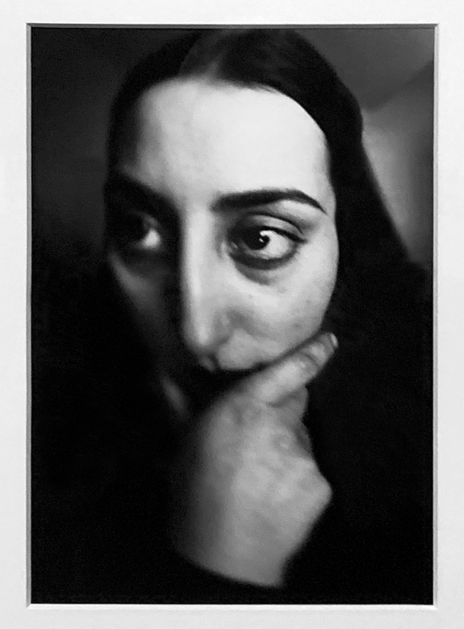 André Kertész (Hungarian, 1894-1985) 'Distorted Portrait (Face of a Woman), Paris' 1927 (installation view)