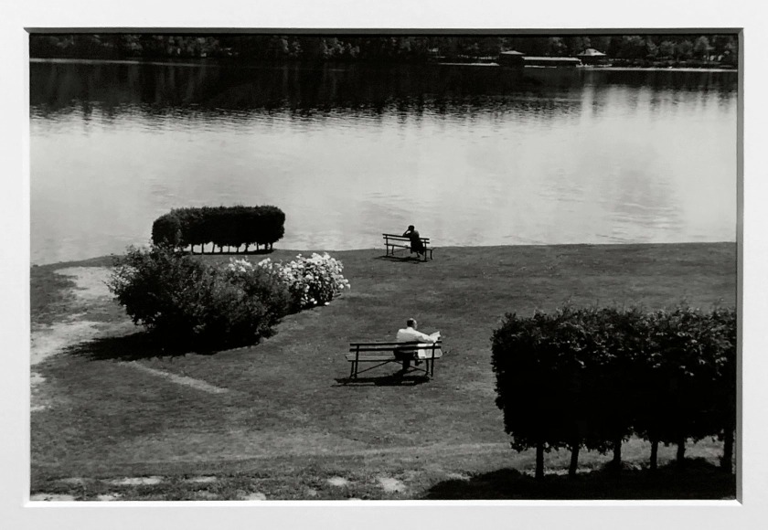 André Kertész (Hungarian, 1894-1985) 'Lake Placid' 1954 (installation view)