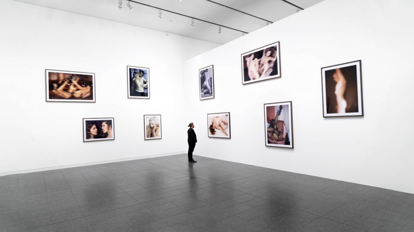 Thomas Ruff (German, b. 1958) Kunstsammlung NRW, Düsseldorf 2020 showing work from Ruff's 'nudes' (installation view)