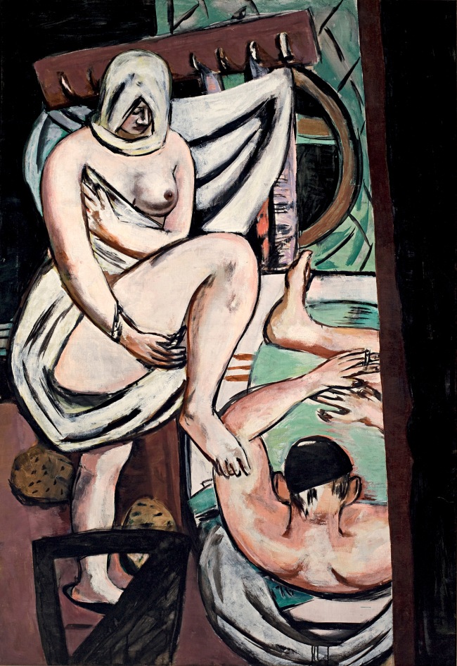 Max Beckmann (German, 1884-1950) 'Das Bad' (The bathroom) 1930