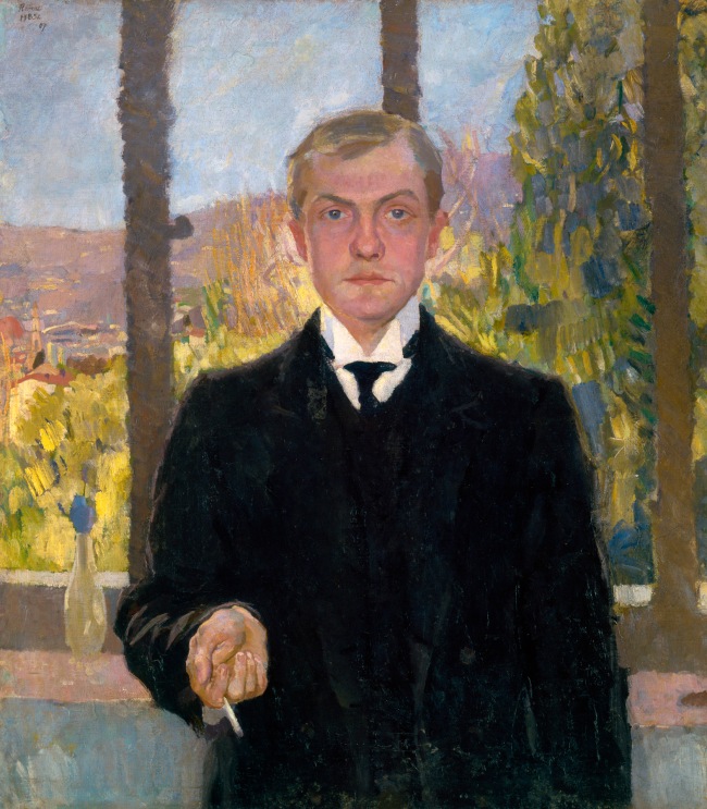 Max Beckmann (German, 1884-1950) 'Self-portrait, Florence' 1907