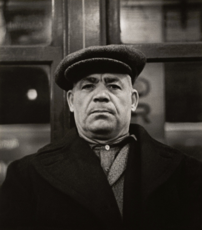 Walker Evans (American, 1903-1975) 'Subway portrait' 1938-1941
