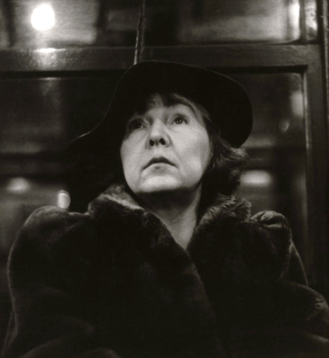 Walker Evans (American, 1903-1975) 'Subway portrait' 1938-1941