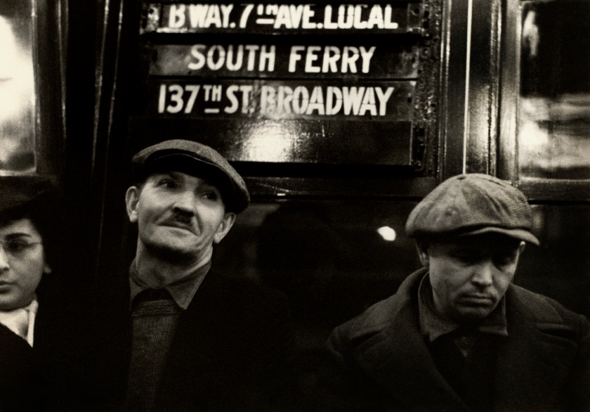 Walker Evans (American, 1903-1975) 'Subway Passengers, New York City' 1938-1941
