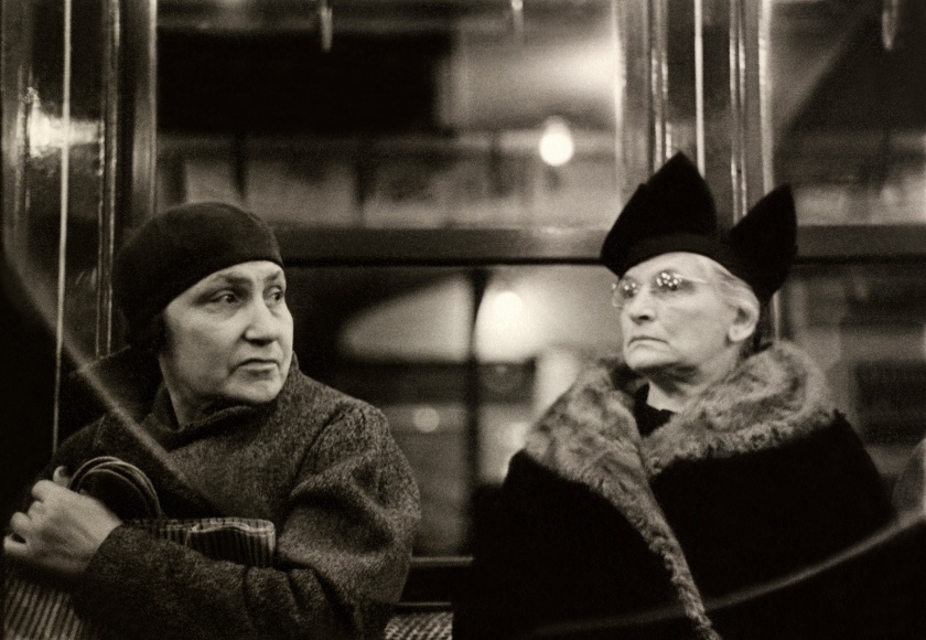 Walker Evans (American, 1903-1975) 'Subway Passengers, New York City' 1938-1941