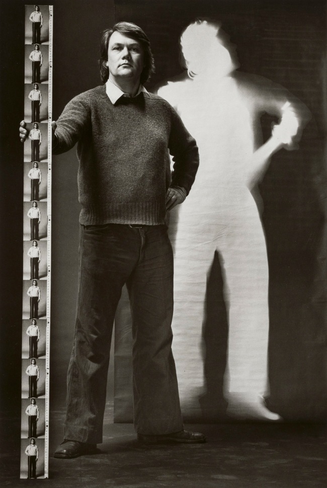 Floris Neusüss (German, 1937-2020) 'Neusüss leaves the shadows, Kassel' 1976
