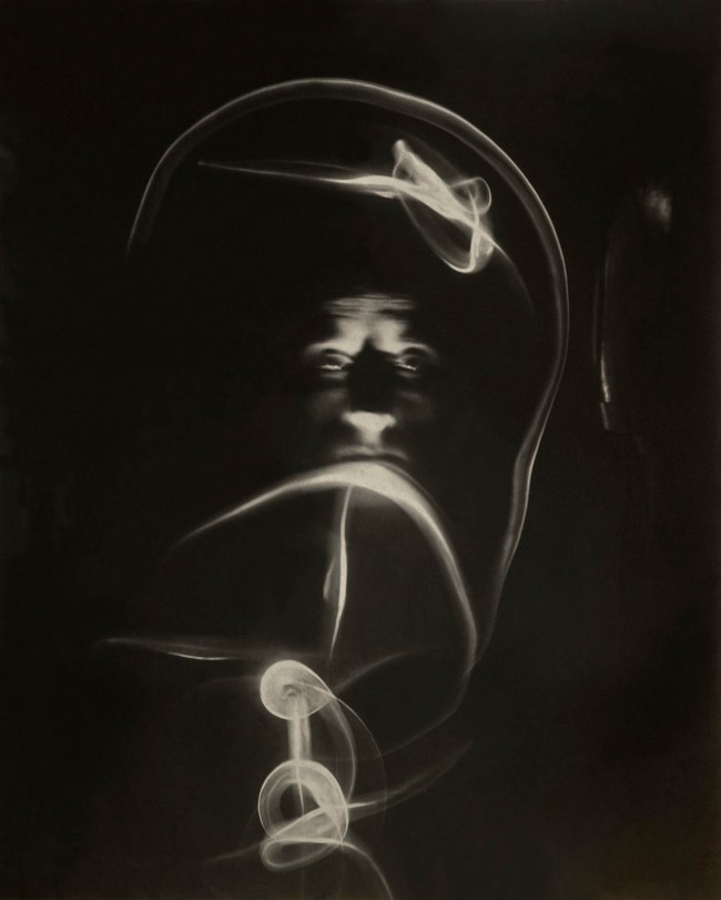 Oskar Nerlinger (German, 1893-1969) 'Kopf mit Taschenlampe' (Head with flashlight) c. 1928