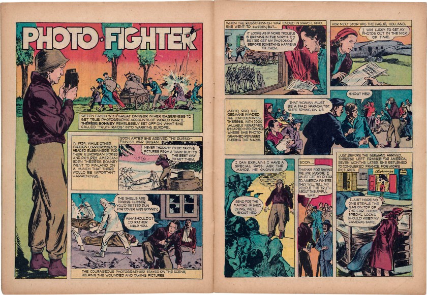American, 20th Century. '"Photo-Fighter," in "True Comics"' July 1944