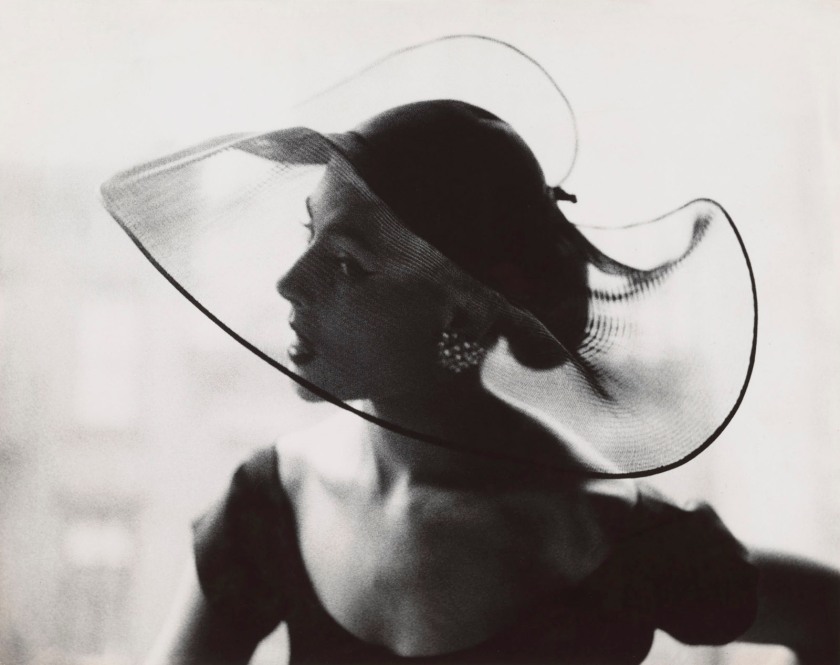 Lillian Bassman. 'Translucent Hat' c. 1950