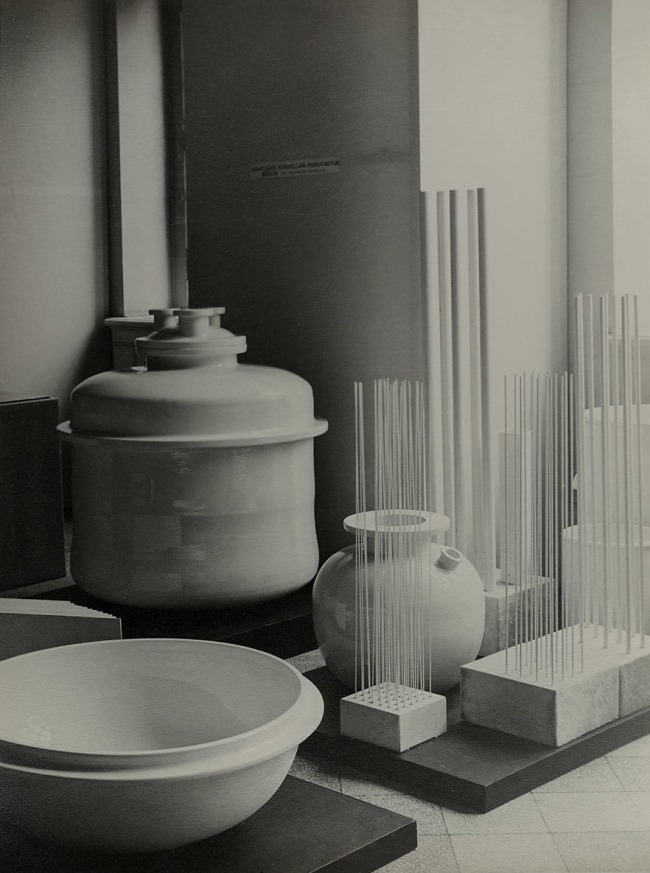 Hildegard Heise (German, 1897-1979) 'Technisches Porzellan, Berliner Manufaktur, Berlin 1935' (Technical porcelain, Berlin manufacturer, Berlin 1935) 1935