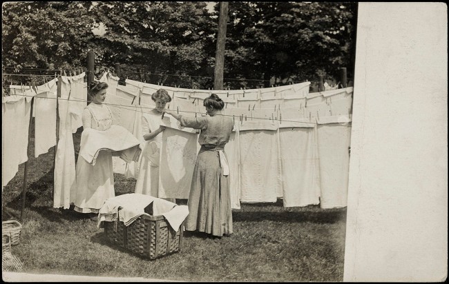 Unidentified artist (American) 'Washerwomen' 1913