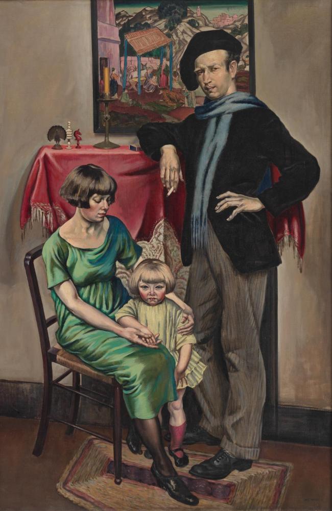 Max Martin (Australian, 1889-1965) 'Portrait group' 1922