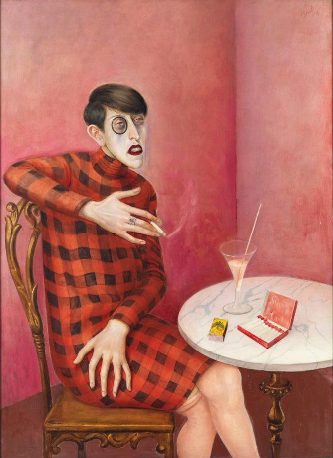 Otto Dix (German, 1891-1969) 'Bildnis der Journalistin Sylvia von Harden' (Portrait of the journalist Sylvia von Harden) 1926