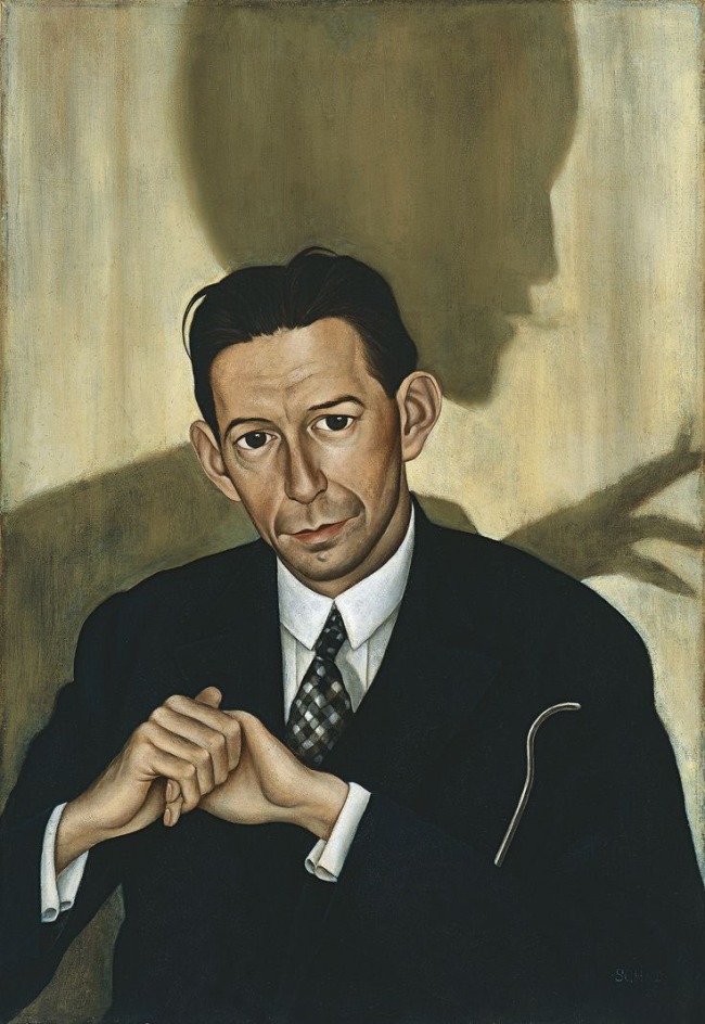 Christian Schad (German, 1894-1982) 'Bildnis Dr. Haustein' (Portrait of Dr. Haustein) 1928