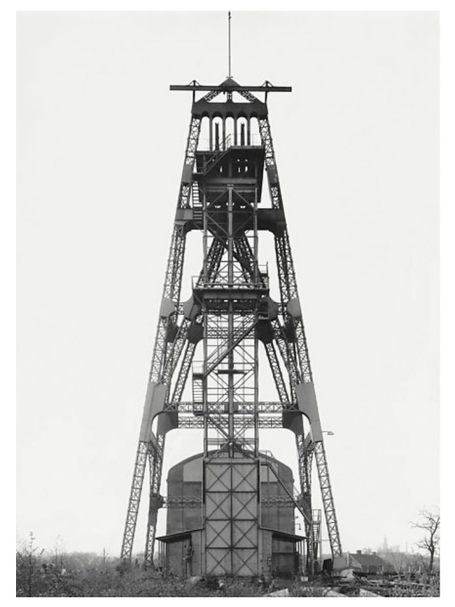 Bernd and Hilla Becher (German, active 1959-2007) 'Winding Tower, Zeche Neu-Iserlohn, Bochum, Germany' 1963