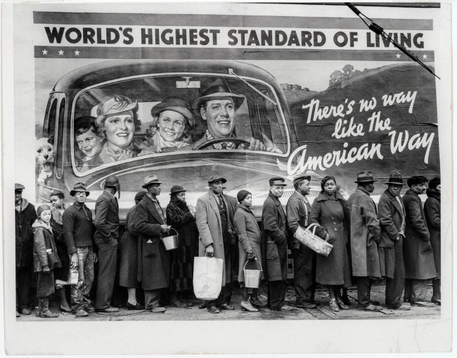 Margaret Bourke‑White (American, 1904-1971) 'At the Time of the Louisville Flood' 1937