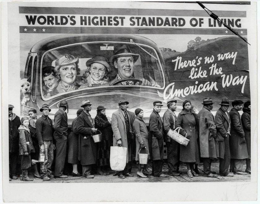 Margaret Bourke‑White (American, 1904-1971) 'At the Time of the Louisville Flood' 1937