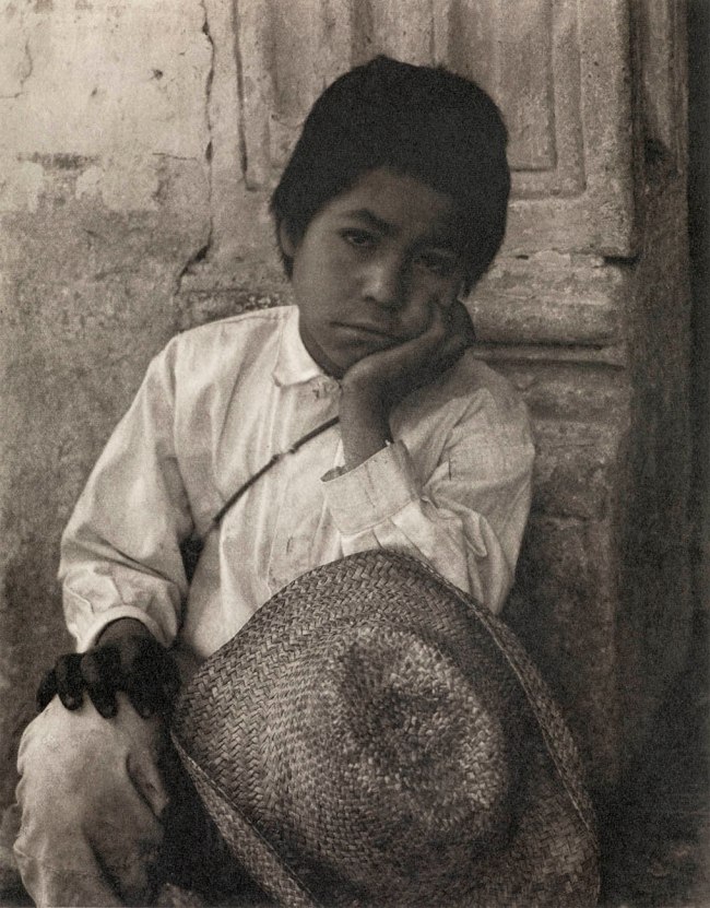 Paul Strand (American, 1890-1976) 'Boy, Uruapan, Michoacán, Mexico' (Niño, Uruapan, Michoacán, México) 1933