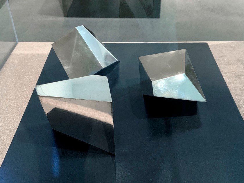 Barbara Hepworth (British, 1903-1975) 'Group of Three Magic Stones' 1973 (installation view)