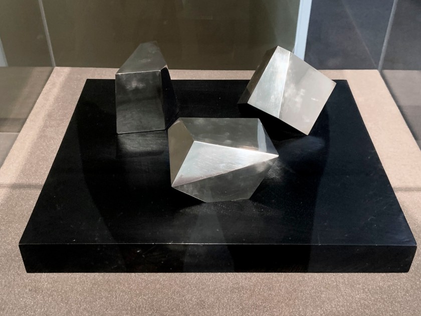 Barbara Hepworth (British, 1903-1975) 'Group of Three Magic Stones' 1973 (installation view)