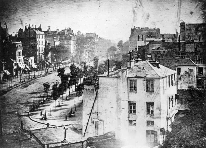 Louis Daguerre (French, 1787-1851) 'Boulevard du Temple' Between 24 April 1838 and 4 May 1838