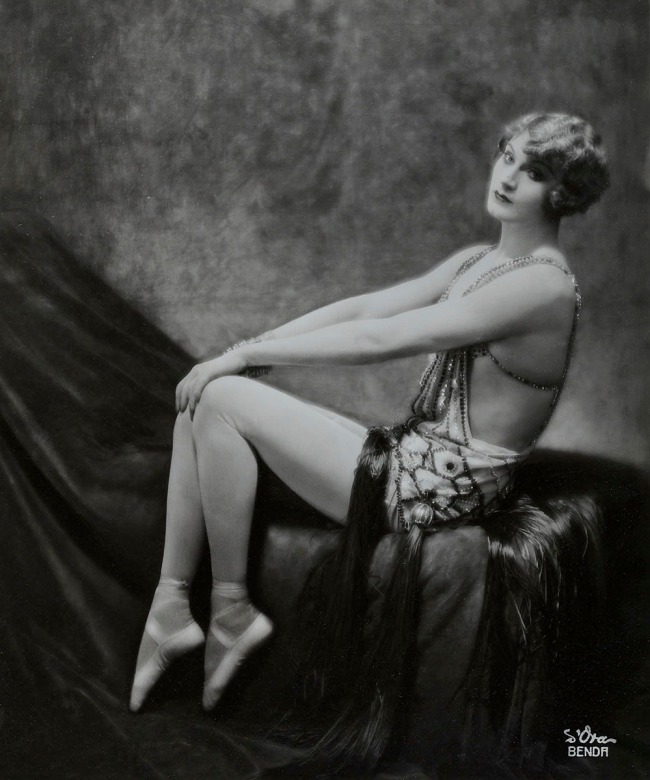 Dora Kallmus (Austrian, 1881-1963) 'The vaudeville and trapeze artist Barbette' Nd