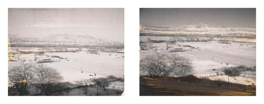 Georgia O'Keeffe (American, 1887-1986) 'Road from Abiquiú' 1964-1968