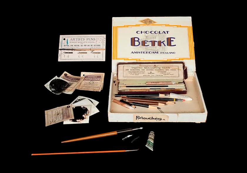'Georgia O'Keeffe's Spotting Kit' Late 1910s - late 1940s