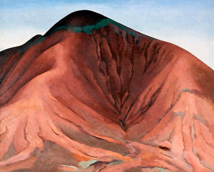 Georgia O'Keeffe (American, 1887-1986) 'Small Purple Hills' 1934
