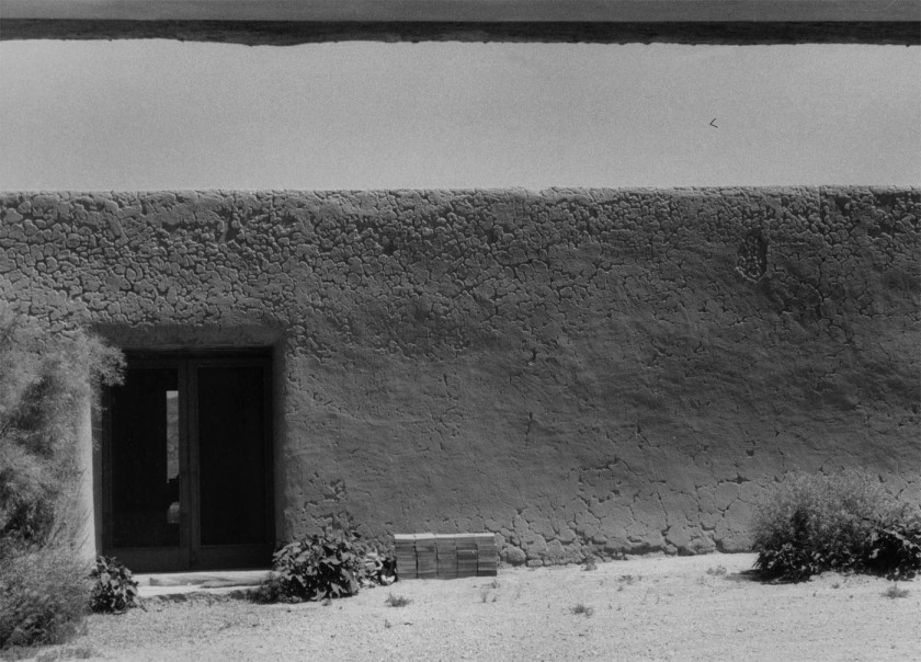 Georgia O'Keeffe (American, 1887-1986) 'Studio Door' July 1956